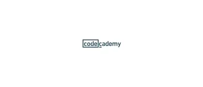 A navy blue box surrounds the word code in the company name with cademy following to form the logo
